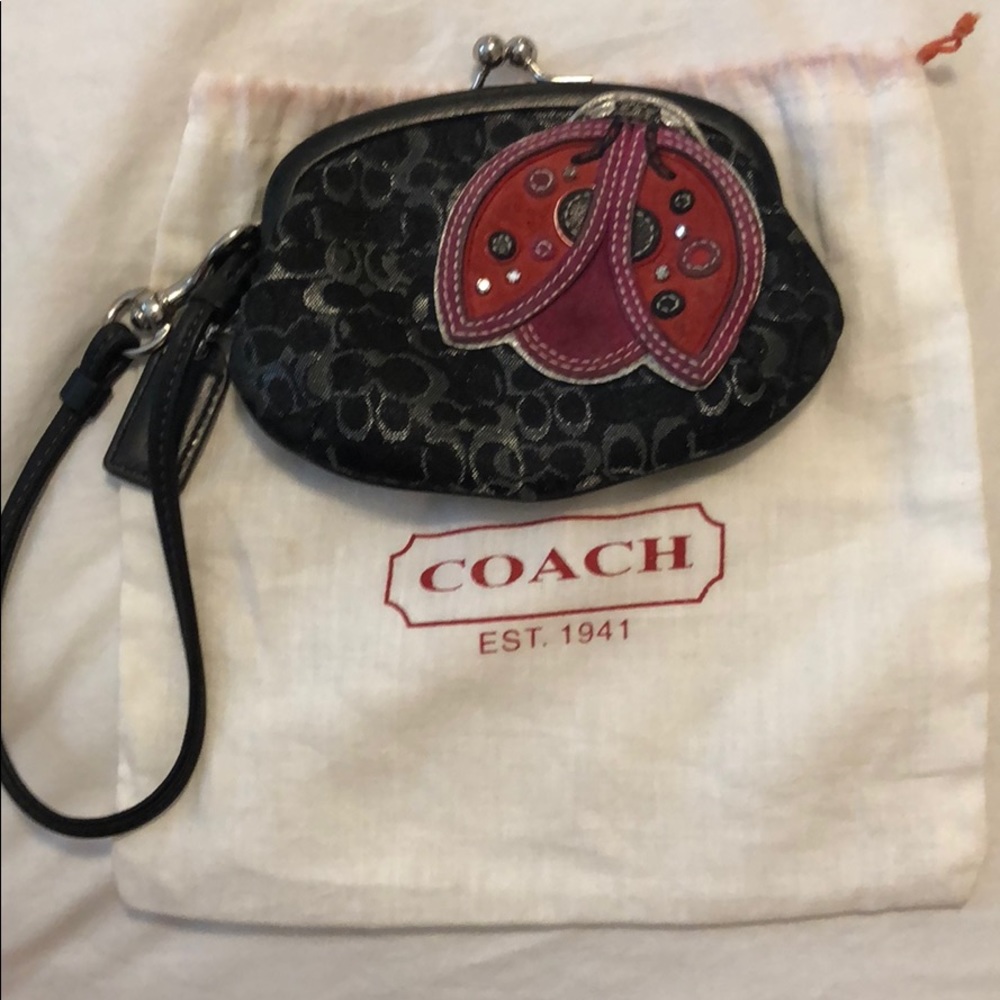 Rare: Coach Ladybug Coinpurse